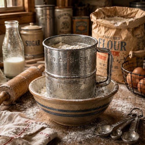 Vintage bromwell flour - vintage, bromwell’s