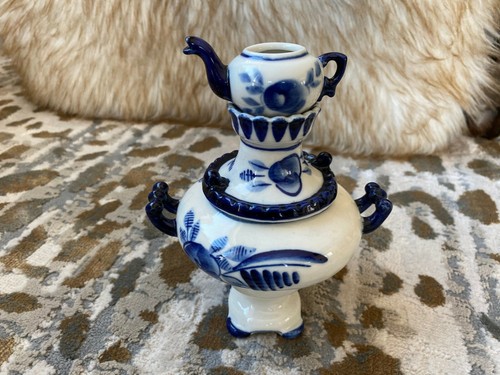 Russian gzhel porcelain - russian,