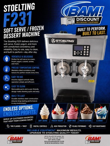 Stoelting ice cream machine