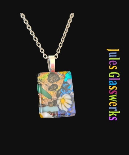 Large hand crafted - large, dichroic