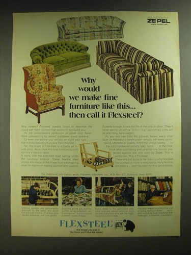 1974 flexsteel furniture - 1974, ad