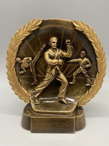 Karate martial arts bronze - martial,
