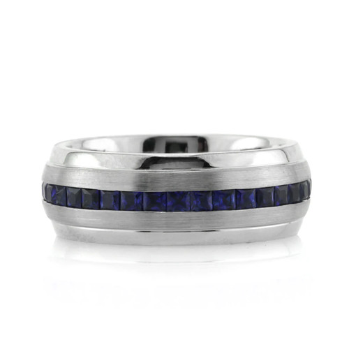 Men 10ct sapphire - sapphire, wedding