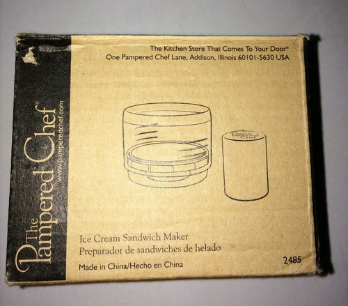 Pampered chef ice cream - ice,