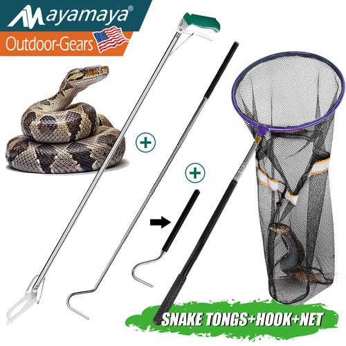 Heavy duty snake tongs - heavy,
