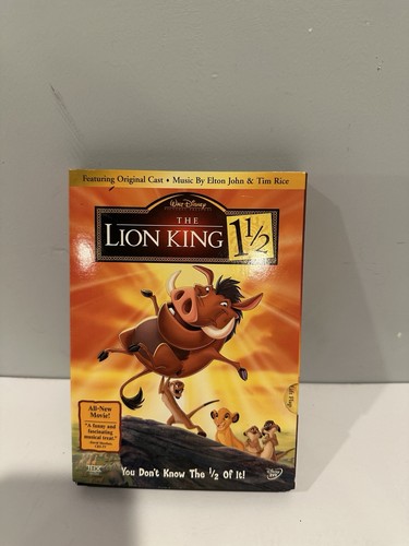 The lion king dvd - 1/2, 2004