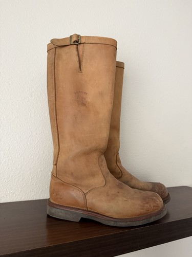 Chippewa men thick leather - thick,