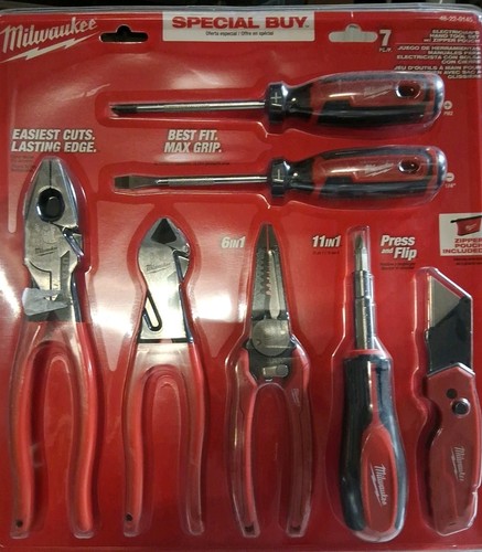 New milwaukee - new, 7-pc