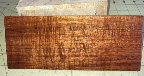 One thick resawn curly - 1/8",