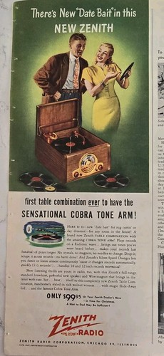 1947 zenith radio table - 1947,