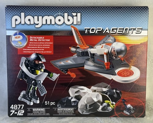 New playmobil 4877 top agents - new,