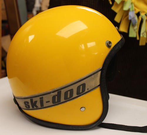 Vintage ski doo yellow - vintage, ski-doo