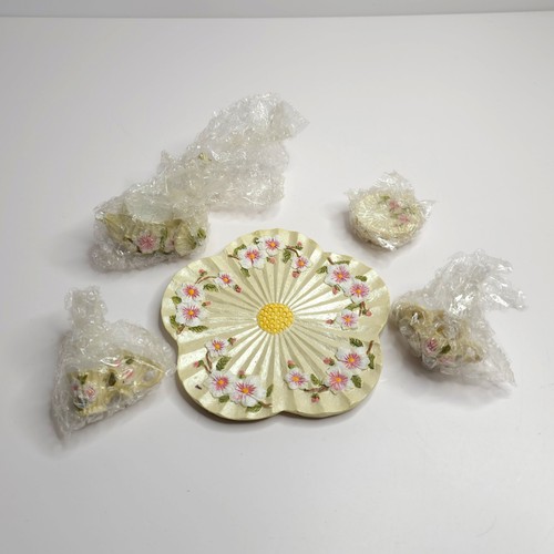 Vintage miniature tea set - vintage,