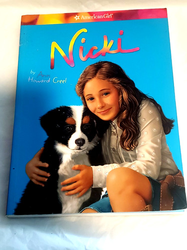 Nicki american girl book - american,
