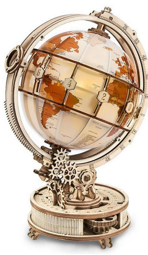 Rmoka wooden globe puzzle - globe,