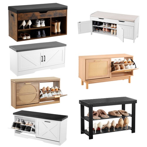 Entryway shoe bench - shoe,