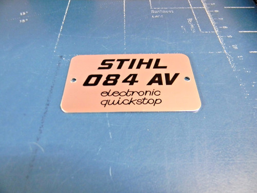 Name tag model - model, plate