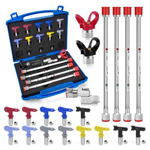 21pcs airless paint sprayer - 21pcs,