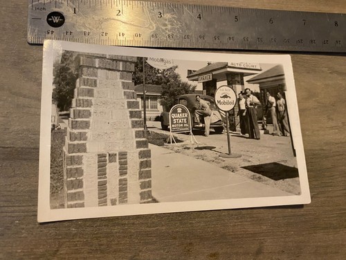 Vintage photo mobileoil - vintage,