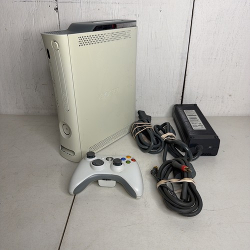 Xbox 360 white console 60gb - console, w/