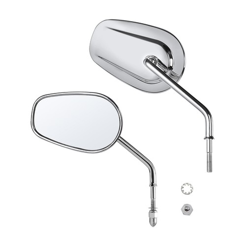 Chrome rear view mirrors - chrome,