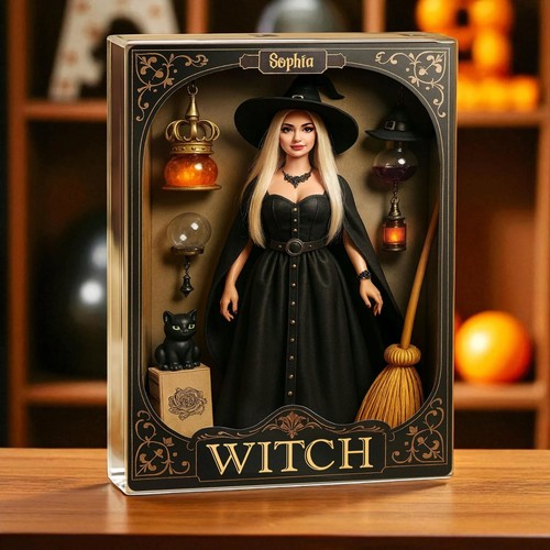 Personalized halloween witch - halloween,