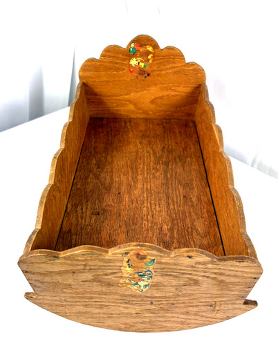 Cradle handmade wooden rocking - handmade,