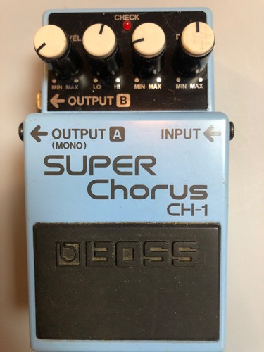 Boss guitar pedal blue - ch-1, (blue