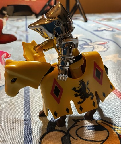 Playmobil lion knight - on, horse