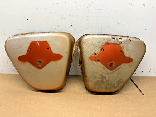 Honda cb450 cl450 side covers - cb450,