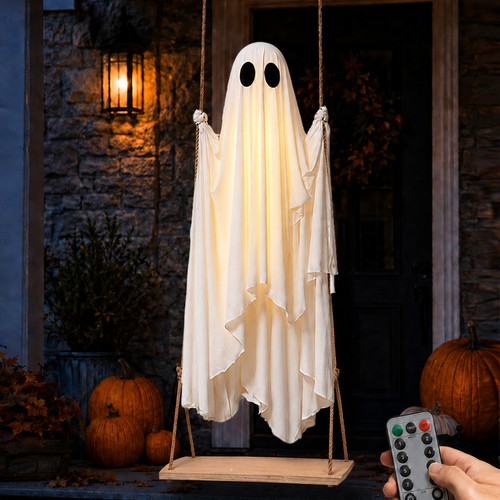 5ft spooky halloween swinging - 5ft,