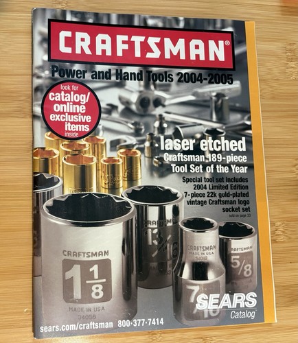 Vintage sears craftsman tools - sears,