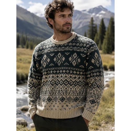 Vtg gant men hand knitted - men’s,