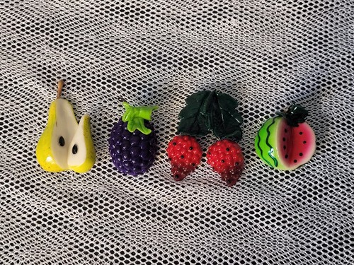 Happy fruit magnets set - -, of