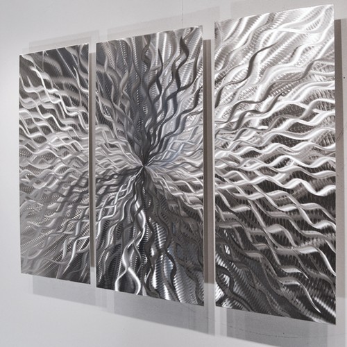 Modern abstract metal - modern, wall