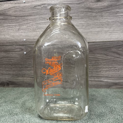 Vtg wade dairy - wade’s,