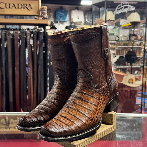 Genuine leather caiman - genuine,