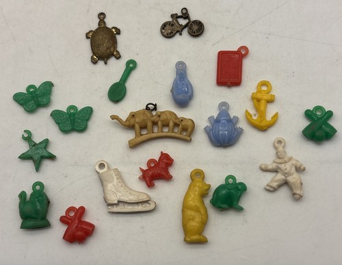 Lot vintage plastic - 19,