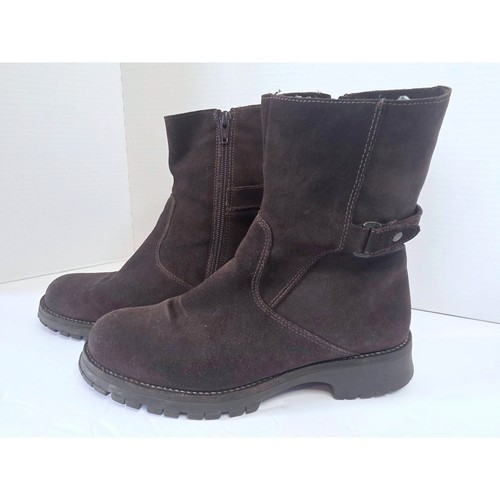 Canadienne brown suede - la,
