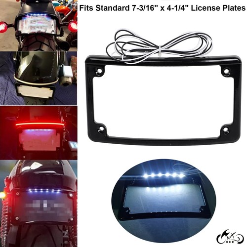 Curved motorcycle license - curved,