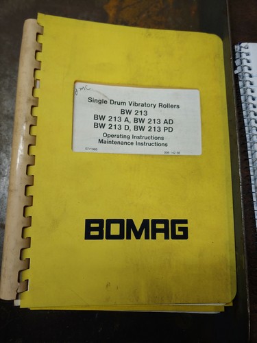 Bomag bw213 d pd - bw213, a/ad/d/pd
