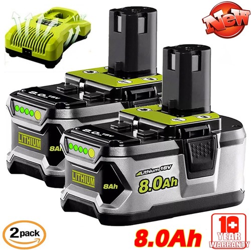 0ah 18volt for ryobi - 8.0ah, p108
