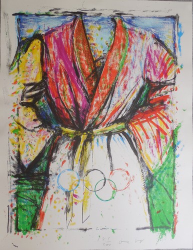 Jim dine olympic - dine, signed