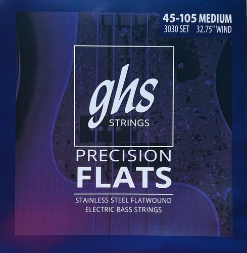 Ghs 3030 precision bass flats - bass,