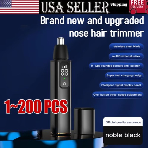 Ear and nose - hair, with