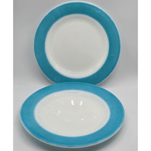 Vintage pyrex dessert plates - pyrex,