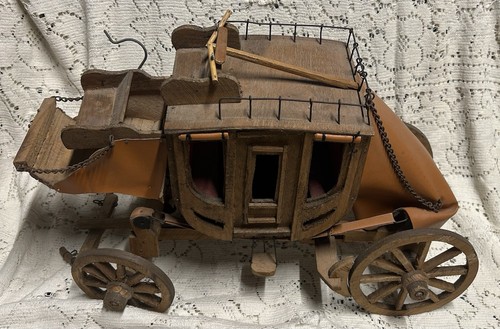 Vintage large handmade wood - large,