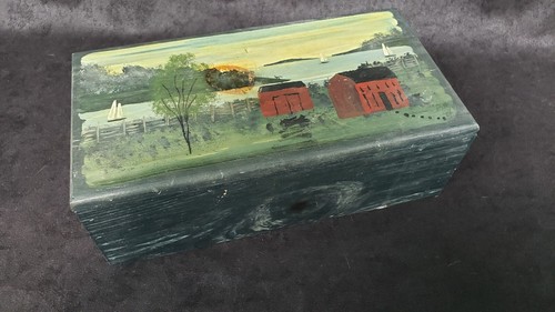 Primitive handpainted folk art - primitive,