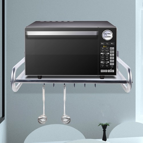 Microwave oven rack wall - microwave,