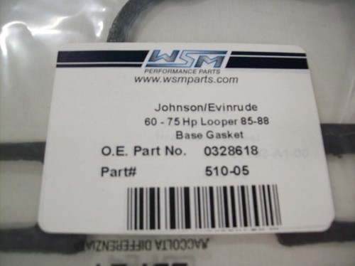 Evinrude johnson wsm powerhead - evinrude,
